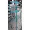 Image 1 : 4 TIER GREEN METAL RACK 42" X 74"