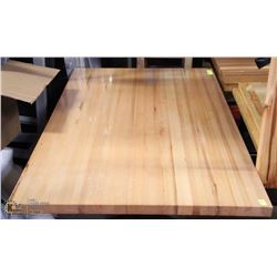 WOODEN RESTAURANT TABLES 48" X 30"