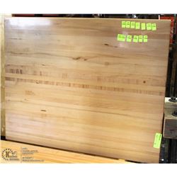 WOODEN RESTAURANT TABLE 30" X 24"