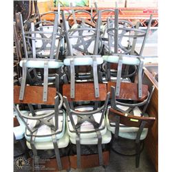 LOT OF APPROX. 30 RESTAURANT CHAIRS