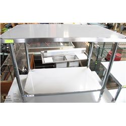 NEW STAINLESS WORK TABLE 30"X48"