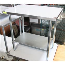 NEW STAINLESS WORK TABLE 24"X36"