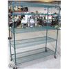 5 TIER METAL RACK 60" X 24" X 72"