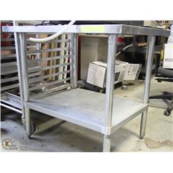 STAINLESS STEEL PREP TABLE 36" X 30" X 34"