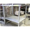 STAINLESS STEEL PREP TABLE 36" X 30" X 34"