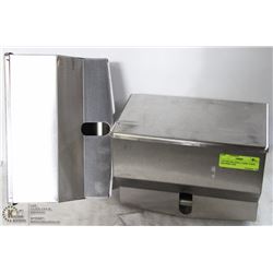 2 STAINLESS STEEL PAPER TOWEL HOLDERS USES