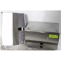 2 STAINLESS STEEL PAPER TOWEL HOLDERS USES
