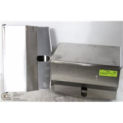 2 STAINLESS STEEL PAPER TOWEL HOLDERS USES