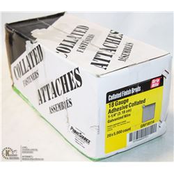 CASE OF GRIP-RITE 18-GAUGE BRAD NAILS