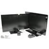Image 1 : PAIR OF INSIGNIA 19" MONITOR/TV'S WITH ONE REMOTE