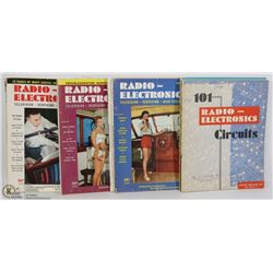 RADIO-ELECTRONICS MAGS 1950'S