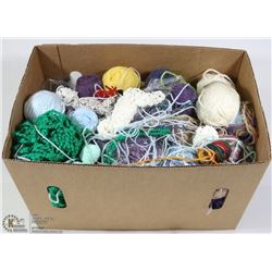 BOX FULL OF YARN