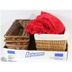 NEW HAND WOVEN PLACEMATS (10QTY) WITH COLLECTION