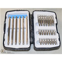 MASTERCRAFT SCREWDRIVER TIPS WITH CARRY