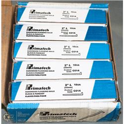 CASE OF 5000, 16Ga 2" PRIMATECH HARDWOOD FLOOR