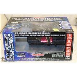 BLACK GHOST REMOTE CONTROL HELICOPTER UNTESTED