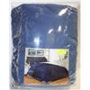 Image 1 : PORTS HOME 3PC BLUE QUEEN COMFORTER SET