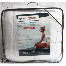 EVEN TEMP HYPOALLERGENIC KING COMFORTER