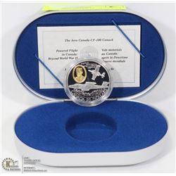 THE AVRO CANADA CF-100 CANUCK $20 CANADIAN 1 TROY