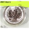 Image 1 : 1999 CANADA .999 FINE SILVER RABBIT PRIVY