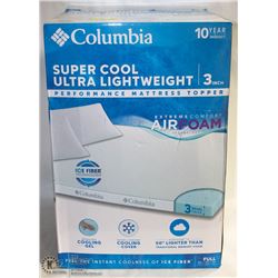 COLUMBIA COOL GEL AIRFOAM 3" MATTRESS TOPPER