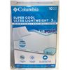 Image 1 : COLUMBIA COOL GEL AIRFOAM 3" MATTRESS TOPPER