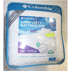 COLUMBIA SUPER-LOFTY MATTRESS PAD,KING