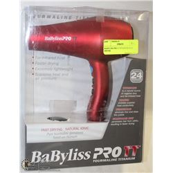 BABYLISS PRO 2 TITANIUM HAIR DRYER