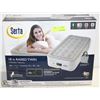 Image 1 : SERTA 18" RAISED TWIN INFLATABLE MATTRESS