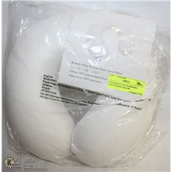 NEW REMEDY PLUSH MEMORY FOAM TRAVEL PILLOW