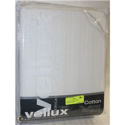 WEST POINT KING COTTON BEDSPREAD ,WHITE