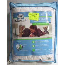 SEALY POSTUREPEDIC KING WATERPROOF MATTRESS PAD
