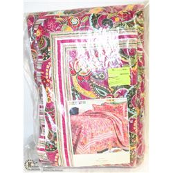 MADISON PARK 3PC KING MULTI-COLOUR BEDSPREAD