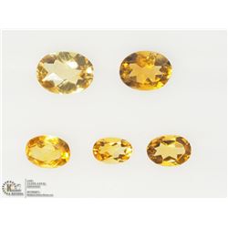 45) GENUINE CITRINE GEMSTONES
