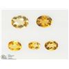 Image 1 : 45) GENUINE CITRINE GEMSTONES