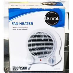 LIKEWISE FAN HEATER 900/1500W