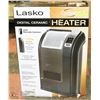 Image 1 : LASKO CYCLONIC DIGITAL CERAMIC HEATER WITH REMOTE