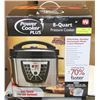 Image 1 : SILVER POWER COOKER PLUS 8QUART PRESSURE COOKER