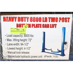 8800LBS HEAVY DUTY 2 POST LIFT