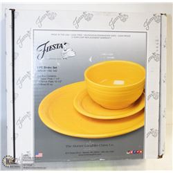 FIESTA 3PC BISTRO /DISH SET,MSRP 47.00