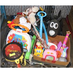 PALLET OF CHILDREN'S TOYS.