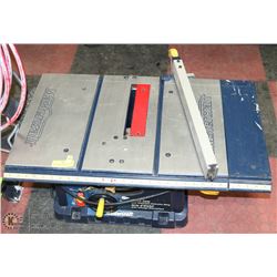 MASTERCRAFT TABLE SAW WITH TELESCOPIC EXTENSION