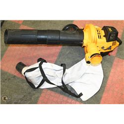 POULAN PRO BVM200 GAS LEAF BLOWER/VAC WITH BAG