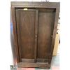Image 1 : WOOD ARMOIRE 36"X66".
