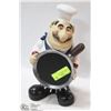 Image 1 : 14" TALL CHEFS STATUE.