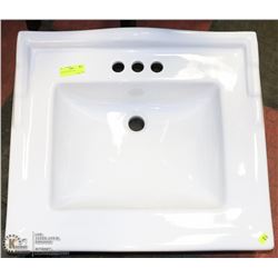 PORCELAIN SINK 25X22.