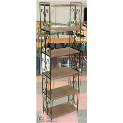 6 TIER METAL SHELF 17 X 9 X 58