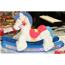 VINTAGE FISHER PRICE ROCKING HORSE