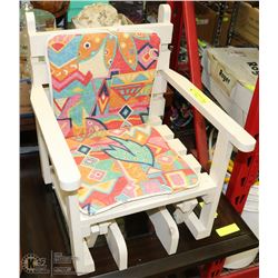 WOOD CHILDS ROCKING CHAIR