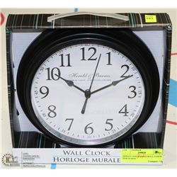 HERALD AND BARNES WALL CLOCK NEW IN BOX